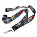 Lanyards del cuello de la sublimación del logotipo de la manera para el regalo de la competición